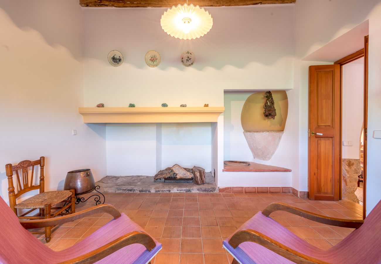 Casa rural en Sant Llorenç Des Cardassar - Winter Es Casal