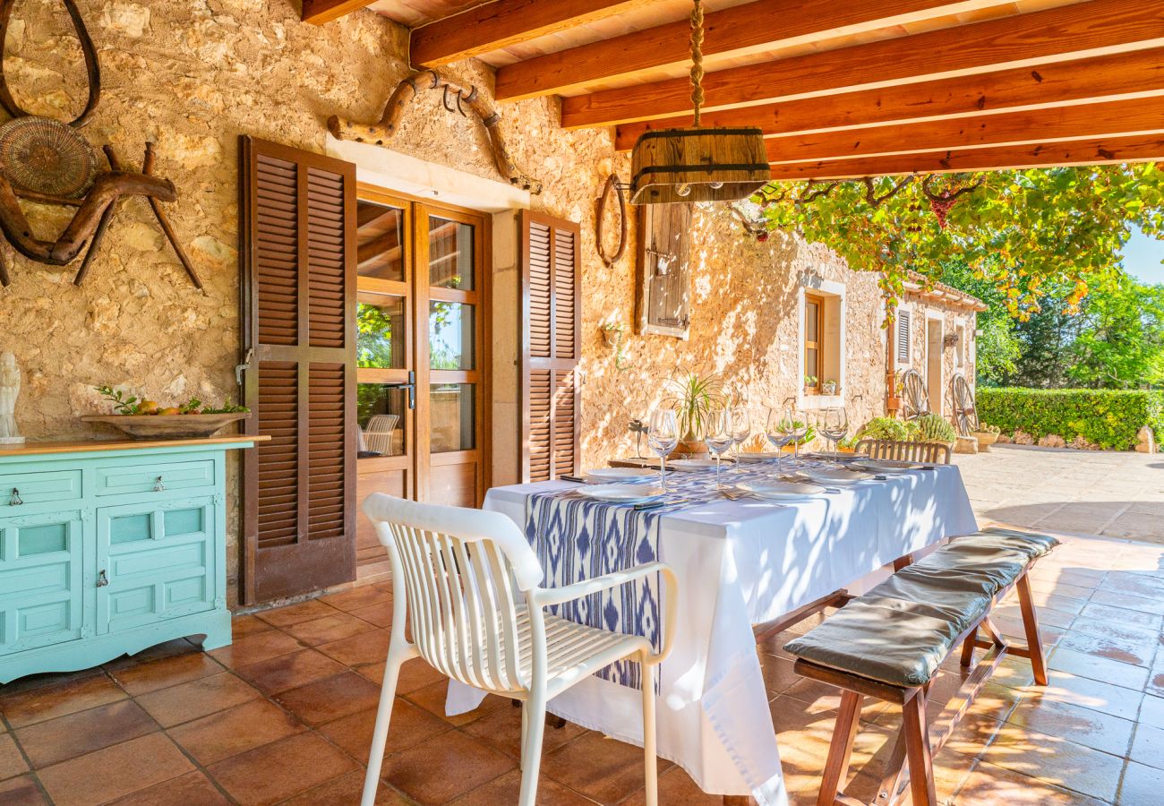 Finca en Cas Concos - Finca Can Quadrat by Mallorca House Rent